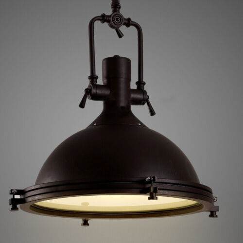 Industrial Nautical Pendant Light Elegant Shade 1-Light Ceiling Lamp Chandelier - TAJDAAR HANDICRAFTS
