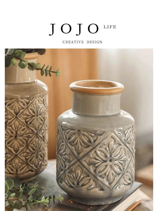 Embossed Pattern Vintage Home Decor Left Bank | - TAJDAAR HANDICRAFTS