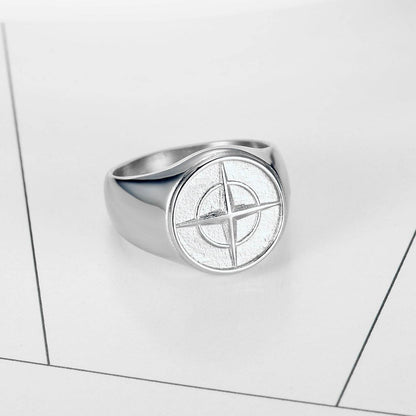 Compass Nautical Boat Anchor Shape Ring - TAJDAAR HANDICRAFTS