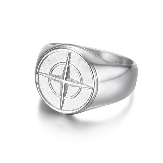 Compass Nautical Boat Anchor Shape Ring - TAJDAAR HANDICRAFTS