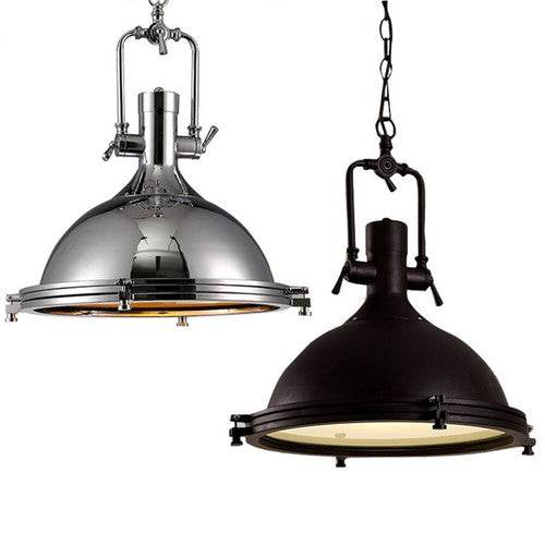 Industrial Nautical Pendant Light Elegant Shade 1-Light Ceiling Lamp Chandelier - TAJDAAR HANDICRAFTS