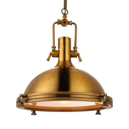Industrial Nautical Pendant Light Elegant Shade 1-Light Ceiling Lamp Chandelier - TAJDAAR HANDICRAFTS