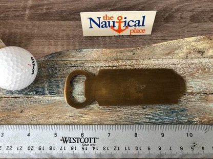 Solid Brass Captain Bottle Opener - Antique Finish - Beer, Soda - Nautical Gift - TAJDAAR HANDICRAFTS