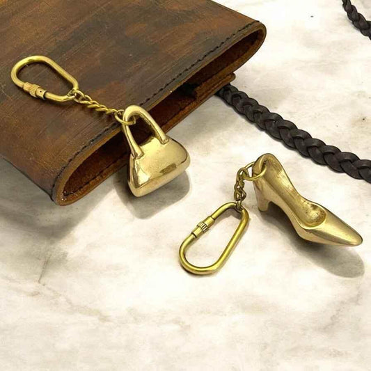 Set of 2 Nautical Keychains – Heels & Purse Design - TAJDAAR HANDICRAFTS