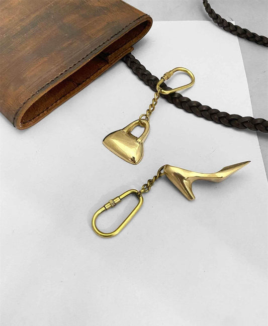 Set of 2 Nautical Keychains – Heels & Purse Design - TAJDAAR HANDICRAFTS